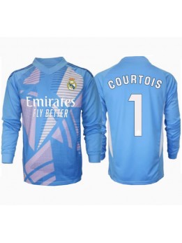 Real Madrid Thibaut Courtois #1 Målvakt Replika Hemmakläder 2024-25 Långärmad